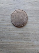 Tajwan 1 dolar 2008 stan +II