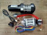 Wyciągarka titanium winch 3000lbs quad atv plug 1360kg