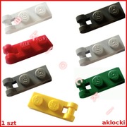 LEGO 60478 PŁYTKA 1x2 zaczep biały czarny czerwony j c szary DBG LBG żółty