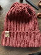 Czapka dziecięca 100% Merinos hand made           