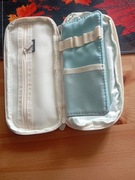 Piórnik , organizer niebieski