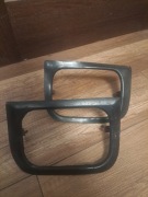 Ramka ramki osłony reflektora guma Fiat 126p para 2 szt 