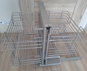 Cargo kosz narożny lewy REJS szary