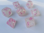 Zestaw 7 kostek RPG Kryształ Wróżek