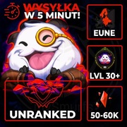 Konto League of Legends Smurf LoL EUNE 50-60K BE