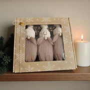 Box upominkowy. Boże Narodzenie. Skrzaty zawieszki. 