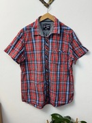 Koszula w kratkę z krótkim rękawem bawełniana w kratę MyWear rozmiar L