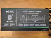 Kolink Continuum 1500W 80 Plus Platinum – w pełni modularny