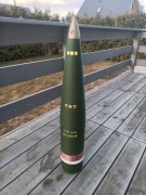 Replika amunicji 155mm OFdmkm AHS KRAB. 