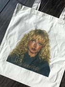 Torba tote bag Sabrina carpenter beige black 