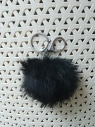 Brelok zawieszka pompon futerko 