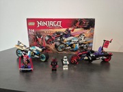 70639 Klocki LEGO Ninjago Wyscig uliczny Wężowego Jaguara KOMPLETNY