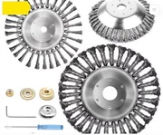 Podwójny zestaw szczotek do kosy