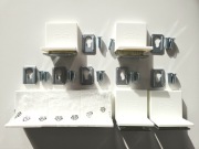 Kątownik zestaw mocujący meble do ściany Ikea 7 szt