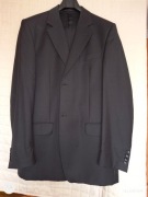 Garnitur czarny, męski