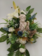 Stroik wielkanocny na grób dziecka 