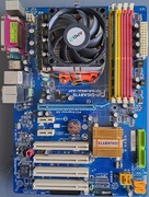 GA-M52L-S3P, Athlon 64 x2 5200+, chłodzenie, RAM