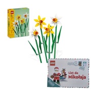 LEGO Icons 40747 Żonkile GRATIS LIST DO MIKOŁAJA