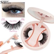 Różne Magnetyczne rzęsy z norek naturalne, wielokrotnego użytku + pęseta