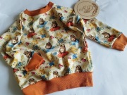 Ostatnia bawełniana bluza oversize Labubu 122