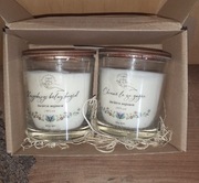 Zestaw prezentowy kaszubska świeca sojowa