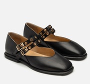 Baleriny R.Polański 2213 Czarny Lico rozm 39