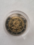 64. Malta 2014. 200 lat policji. Moneta 2 euro €. Mennicza. Kapsel.