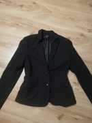 34 comma klasyczna czarna marynarka