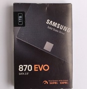 Samsung 870 EVO 1TB dysk SSD 2,5" SATA III fabryczne plomby, nowy