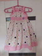 Śliczna elegancka sukienka r.104