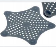 Silikonowe sitko do zlewu prysznica umywalki