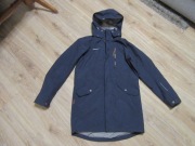 DIDRIKSONS STORMSYSTEM męska granatowa kurtka parka długa z kapturem_ M