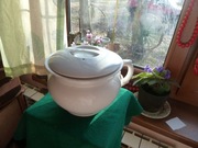 Nocnik porcelanowy z przykrywką SORAU 1896 - 1918