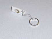 W.KRUK SREBRNY PIERŚCIONEK/OBRĄCZKA R.18 NOWY