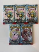Pokemon TCG Booster Pack Journey Together 5 sztuk