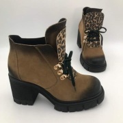 BOTKI SKÓRZANE  wiązane