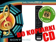 Oryginalny pilot do Kopiarki CD nagrywarki SONY RCD-W100 RM-R52 * i do CD