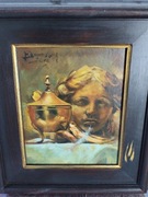 Obraz olejny -  Marek Chmielewski 3 płomyki