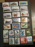 PRL. Zestaw 22 znaczki kasowane 