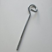 Hak huśtawkowy z gwintem do drewna 8x210mm 