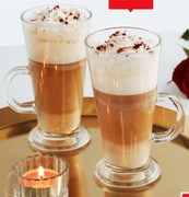 Szklanki z uszkiem do latte, wino grzane PEPCO NOWE