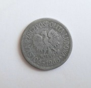 Moneta 1 złoty 1966 rok