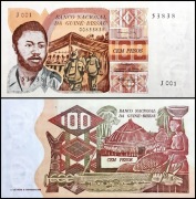 Gwinea Bissau 100 Pesos 1975 UNC