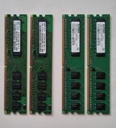 Pamięć 4GB (4x1GB) DDR2 PC2-6400 800MHz Dual Channel