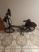 Rower elektryczny overfly Zing 14AH szaro niebieski