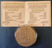 BIAŁORUS 20  RUBLI  Ag  2007 ALICJA PO DRUGIEJ STRONIE  LUSTRA BU  