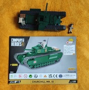 złożone KLOCKI Cobi 3046 czołg Churchill Mk. III  