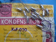 180pF K  63V KSF-020 MIFLEX kondensator styrofleksowy foliowy