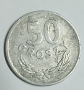 Moneta 50 groszy  1974 rok nie czyszczona 