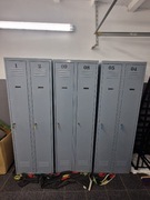 5x Szafki BHP 2 KOMOROWE 180x60x50 bdb stan, wysyłka, faktura, solidne